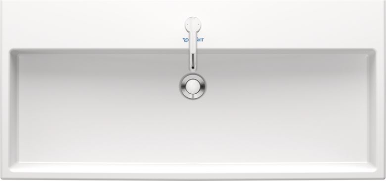 DURAVIT VERO AIR umývadlo 120 cm, s otvorom pre batériu a prepadom 2350120000 Obrázek - fotka