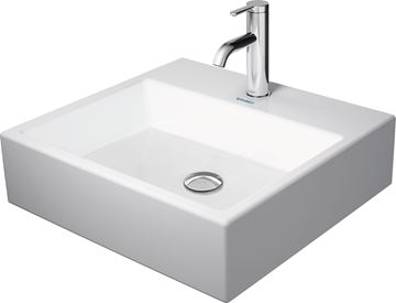 DURAVIT VERO AIR umývadlo 50 cm, s otvorom pre batériu a prepadom