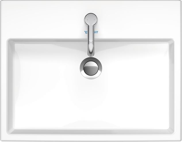 DURAVIT VERO AIR umývadlo 60 cm, s otvorom pre batériu a prepadom 2350600000 Obrázek - fotka