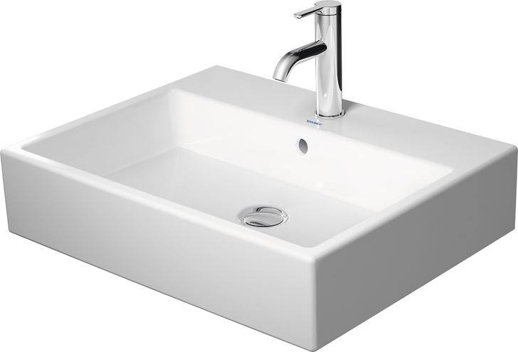 DURAVIT VERO AIR umývadlo 60 cm, s otvorom pre batériu a prepadom 2350600000 Obrázek - fotka