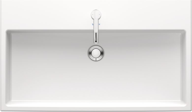 DURAVIT VERO AIR umývadlo 80 cm, s otvorom pre batériu a prepadom 2350800000 Obrázek - fotka