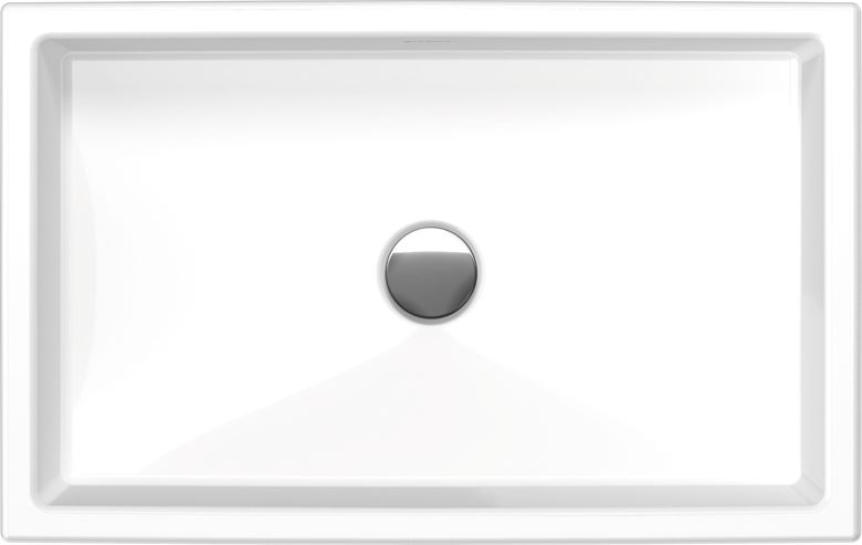 DURAVIT VERO AIR umývadlo na dosku 60 cm, bez prepadu 2351600000 Obrázek - fotka