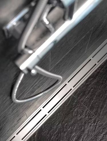 UNIDRAIN CLASSICLINE 1600 perforovaný rošt ANNIVERSARIO 760 mm, kartáčovaná nerez oceľ 1606.0800 Obrázek - fotka