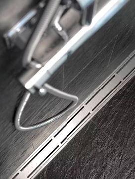 UNIDRAIN CLASSICLINE 1600 perforovaný rošt ANNIVERSARIO 760 mm, kartáčovaná nerez oceľ 1606.0800 Obrázek - fotka