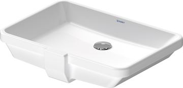 DURAVIT 2ND FLOOR umývadlo 55 cm, s prepadom