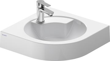 DURAVIT ARCHITEC umývadlo rohové 63,5 cm, s otvorom pre batériu, bez prepadu 0448450000 Obrázek - fotka