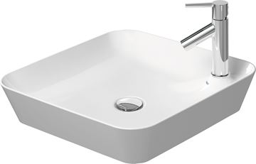 DURAVIT CAPE COD umývadlo na dosku 46 cm, s otvorom pre batériu, bez prepadu