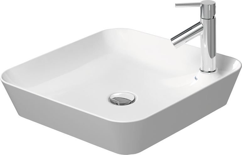 DURAVIT CAPE COD umývadlo na dosku 46 cm, s otvorom pre batériu, bez prepadu 2340460000 Obrázek - Hlavní obrázek