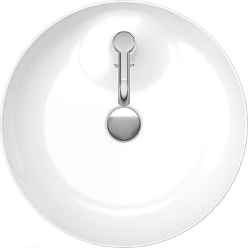 DURAVIT CAPE COD umývadlová misa 48 cm, s otvorom pre batériu, bez prepadu 2328480000 Obrázek - fotka