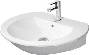 DURAVIT DARLING NEW umývadlo 65 cm, s otvorom pre batériu a prepadom
