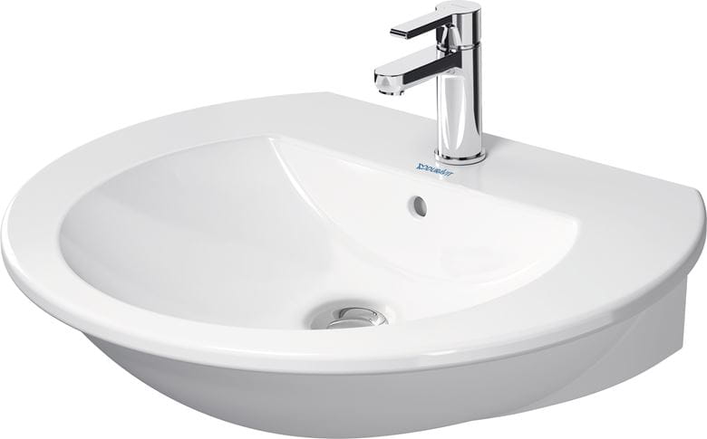 DURAVIT DARLING NEW umývadlo 65 cm, s otvorom pre batériu a prepadom 2621650000 Obrázek - Hlavní obrázek