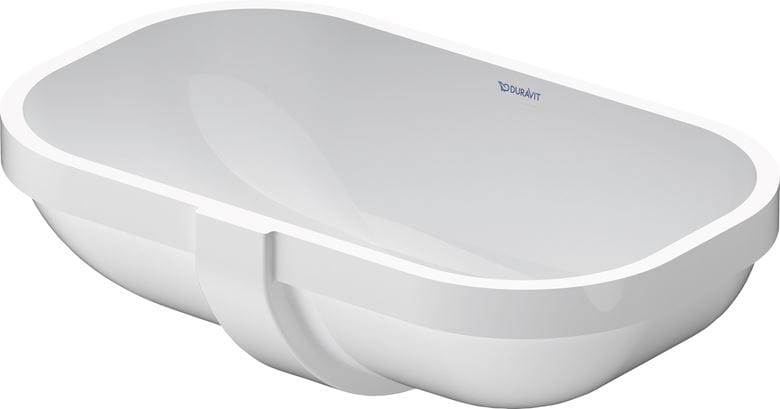 DURAVIT D-CODE umývadlo 49,5 cm, s prepadom 0338490000 Obrázek - Hlavní obrázek