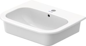 DURAVIT D-CODE umývadlo 54,5 cm, s otvorom pre batériu a prepadom