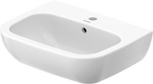 DURAVIT D-CODE umývadlo 55 cm, s otvorom pre batériu a prepadom