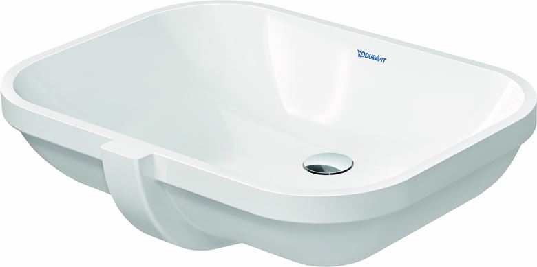 DURAVIT D-CODE umývadlo 56 cm, s prepadom 0338560000 Obrázek - fotka