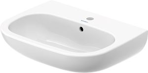 DURAVIT D-CODE umývadlo 60 cm, s otvorom pre batériu a prepadom