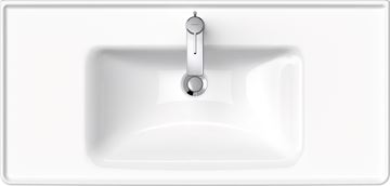 DURAVIT D-NEO umývadlo 100,5 cm, s otvorom pre batériu a prepadom, WonderGliss 23671000001 Obrázek - fotka