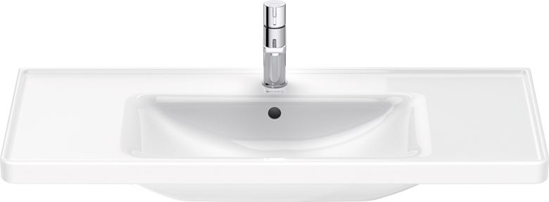 DURAVIT D-NEO umývadlo 100,5 cm, s otvorom pre batériu a prepadom, WonderGliss 23671000001 Obrázek - fotka
