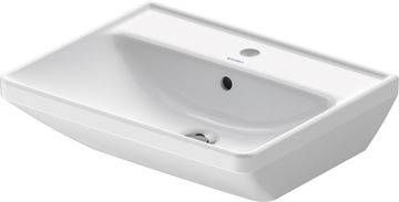DURAVIT D-NEO umývadlo 55 cm, s otvorom pre batériu a prepadom