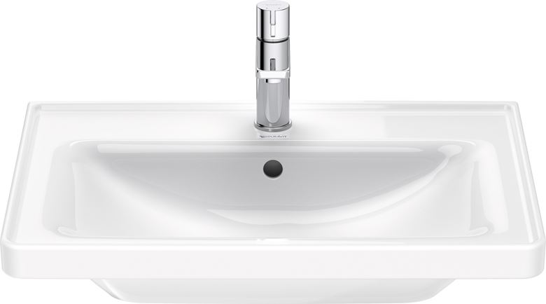 DURAVIT D-NEO umývadlo 65 cm, s otvorom pre batériu a prepadom 2367650000 Obrázek - fotka