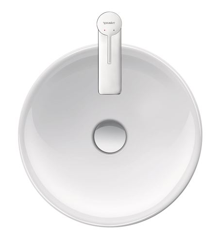 DURAVIT D-NEO umývadlová misa 40 cm, bez prepadu, WonderGliss 23714000701 Obrázek - fotka
