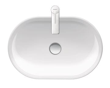 DURAVIT D-NEO umývadlová misa 60 cm, bez prepadu, WonderGliss 23726000701 Obrázek - fotka