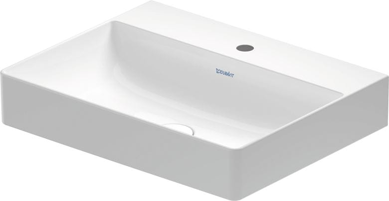 DURAVIT DURASQUARE umývadlo 60 cm, s otvorom pre batériu, bez prepadu 2353600041 Obrázek - Hlavní obrázek