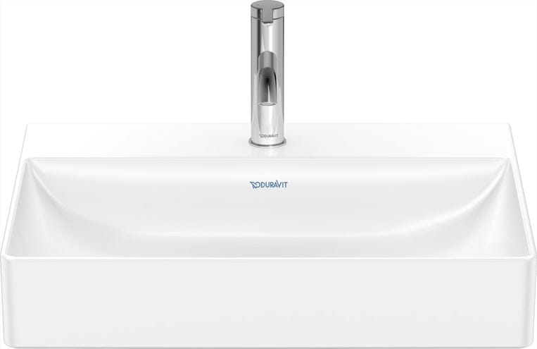 DURAVIT DURASQUARE umývadlo 60 cm, s otvorom pre batériu, bez prepadu 2353600041 Obrázek - fotka