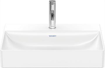 DURAVIT DURASQUARE umývadlo 60 cm, s otvorom pre batériu, bez prepadu 2353600041 Obrázek - fotka