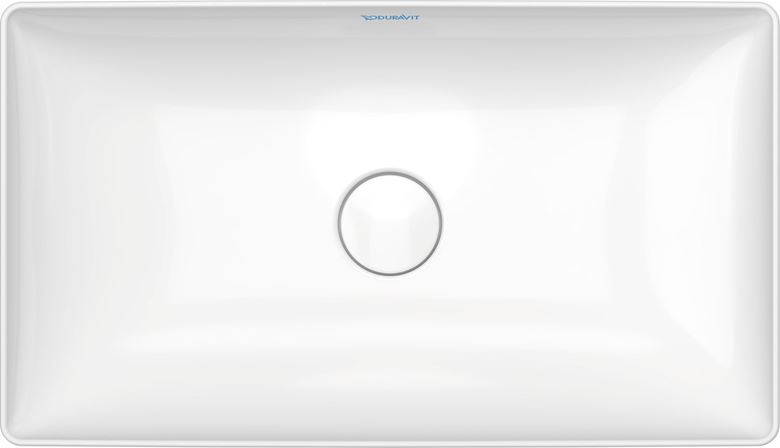 DURAVIT DURASQUARE umývadlo 60 cm, bez prepadu 2355600000 Obrázek - fotka
