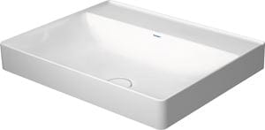 DURAVIT DURASQUARE umývadlo 60 cm, bez prepadu