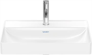 DURAVIT DURASQUARE umývadlo 60 cm, s otvorom pre batériu, bez prepadu, brúsené 2354600041 Obrázek - fotka