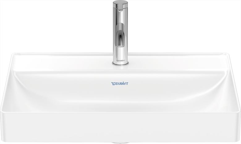 DURAVIT DURASQUARE umývadlo 60 cm, s otvorom pre batériu, bez prepadu, brúsené 2354600041 Obrázek - fotka
