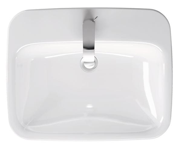 DURAVIT DURASTYLE umývadlo 61,5 cm, s otvorom pre batériu a prepadom 0374620000 Obrázek - fotka