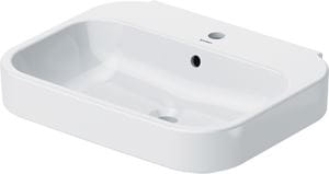 DURAVIT HAPPY D.2 umývadlo 60 cm, s otvorom pre batériu a prepadom