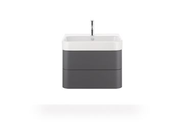 DURAVIT HAPPY D.2 umývadlo 65 cm, s otvorom pre batériu a prepadom 2318650000 Obrázek - fotka