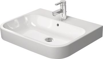 DURAVIT HAPPY D.2 umývadlo 80 cm, s otvorom pre batériu a prepadom, brúsené 23188000271 Obrázek - fotka