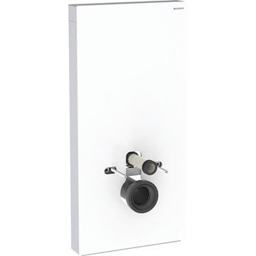 GEBERIT MONOLITH sanitárny modul pre WC 101 cm, sklo, biela