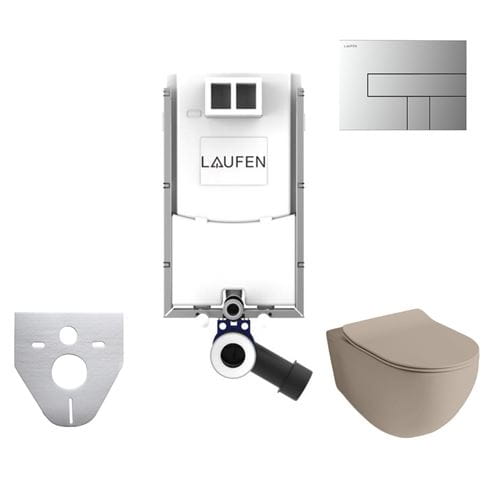 ARTCERAM FILE 2.0 závesné WC s montážnym prvkom Laufen Ineo TW102, Rimless splachovanie, SoftClose sedátko, chrómové tlačidlo PT3.LAKF-RSC.CR.17 Obrázek - Hlavní obrázek