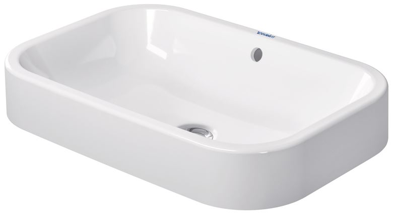 DURAVIT HAPPY D.2 umývadlo 60 cm, s prepadom, brúsené 2314600000 Obrázek - Hlavní obrázek