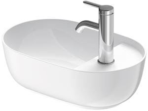 DURAVIT LUV umývadlo na dosku 42 cm, s otvorom pre batériu, bez prepadu