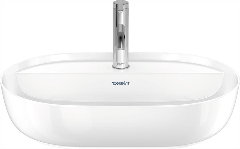 DURAVIT LUV umývadlo na dosku 60 cm, s otvorom pre batériu, bez prepadu 0380600000 Obrázek - fotka