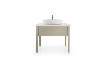 DURAVIT LUV umývadlo na dosku 60 cm, s otvorom pre batériu, bez prepadu 0380600000 Obrázek - fotka