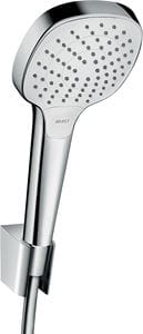 HANSGROHE CROMA SELECT E VARIO 3JET sprchová súprava 3-dielna, ručná sprcha 110x110 mm, 3 prúdy, hadica, držiak, biela/chróm