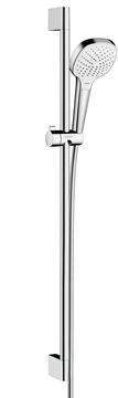 HANSGROHE CROMA SELECT E VARIO 3JET sprchová súprava 3-dielna, ručná sprcha 110x110 mm, 3 prúdy, tyč, hadica, biela/chróm