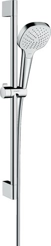 HANSGROHE CROMA SELECT E VARIO 3JET sprchová súprava 3-dielna, ručná sprcha 110x110 mm, 3 prúdy, tyč, hadica, EcoSmart, biela/chróm 26583400 Obrázek - Hlavní obrázek