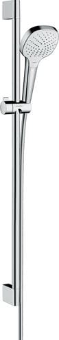 HANSGROHE CROMA SELECT E VARIO 3JET sprchová súprava 3-dielna, ručná sprcha 110x110 mm, 3 prúdy, tyč, hadica, EcoSmart, biela/chróm 26593400 Obrázek - Hlavní obrázek