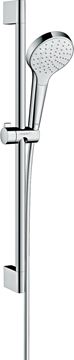 HANSGROHE CROMA SELECT S 1JET sprchová súprava 3-dielna, ručná sprcha pr. 110 mm, tyč, hadica, biela/chróm