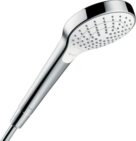 HANSGROHE CROMA SELECT S 3JET ručná sprcha pr. 110 mm, 3 prúdy, biela/chróm 26802400 Obrázek - Hlavní obrázek