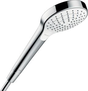 HANSGROHE CROMA SELECT S 3JET ručná sprcha pr. 110 mm, 3 prúdy, biela/chróm